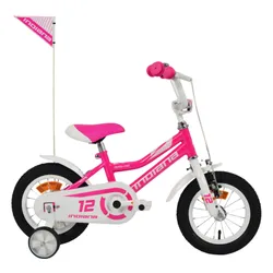 Rower dziecięcy INDIANA Roxy Kid 12 cali dla dziewczynki Różowy