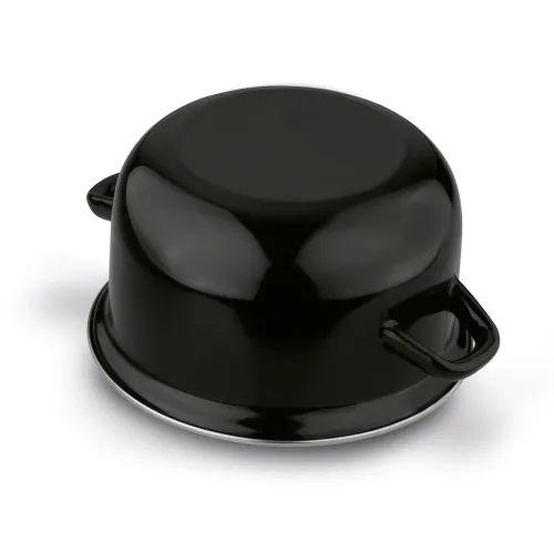 Garnek emaliowany do muli małż i owoców morza Tadar 2w1