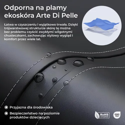 Fotel Anda Seat Kaiser 4 V2 XL Gamingowy do 150kg Skóra ECO Czarny