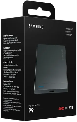 Dysk SAMSUNG P9 8TB SSD