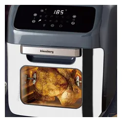 Air Fryer Frytkownica beztłuszczowa KLAUSBERG KB-7557 12l z okienkiem do obserwacji postępów gotowania