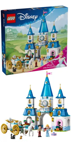 LEGO bricks Disney 43275 Замок Золушки и карета