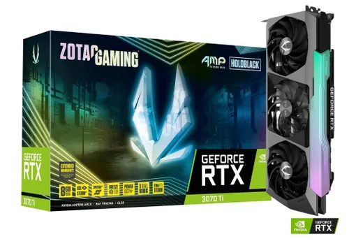 Видеокарта RTX 3070TI AMP Extreme Holo 8GB GDDR6X 256bit 3DP / HDMI