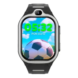 Smartwatch FOREVER Kids Boost KW-530 AI GPS WiFi 4G Czarno-biały