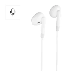 Słuchawki przewodowe Hama Season II Douszne USB-C Biały