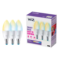Inteligentna żarówka LED WIZ 929002448733 4.9W E14 Wi-Fi Bluetooth (3 szt.)