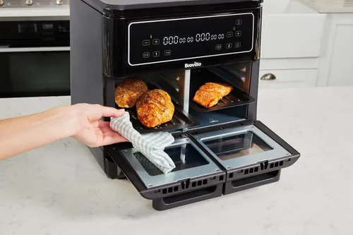 Air Fryer Frytkownica beztłuszczowa BREVILLE VDF130X 11l z podwójnym koszem