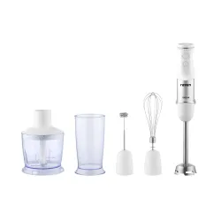 Blender Raven EBR008 1300W Rozdrabniacz Końcówka do ubijania Spieniacz do mleka