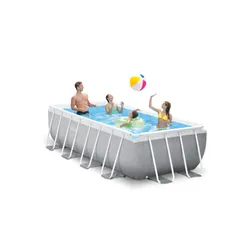 Basen ogrodowy stelażowy  Prism Frame Rectangular 400x200x100 cm INTEX 26788 NP