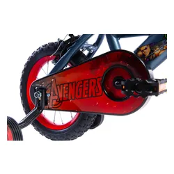 Rower dziecięcy HUFFY Marvel Avengers 12 cali dla chłopca Szary