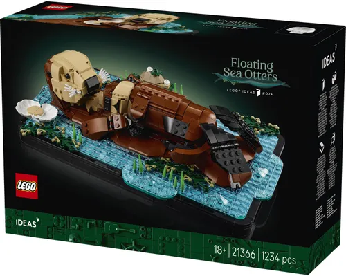 LEGO 21366 IDEAS Pływające wydry