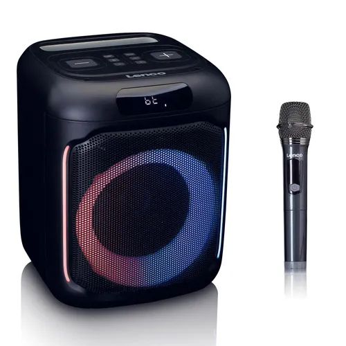 Power Audio Lenco PA-100BK 100W Bluetooth Czarny