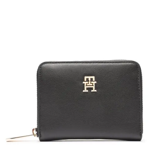 Женский кошелек Tommy Hilfiger Poppy Plus Med для AW0AW15259 Black BDS