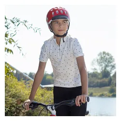 Kask rowerowy dziecięcy woom Kids red