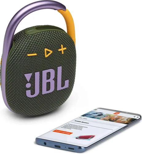 Bluetooth-динамик JBL Clip 4 5W зеленый