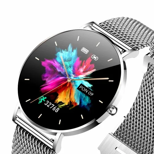 Smartwatch Manta Alexa 43 мм серебро