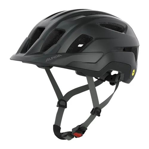 Kask rowerowy Alpina Paranus MIPS black/midnight grey matt
