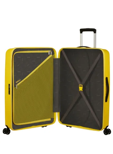 Большой чемодан American Tourister Rejoy 77 см - electric yellow