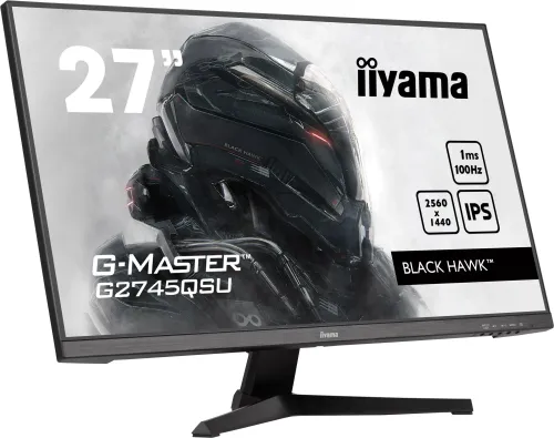 Monitor iiyama G-Master Black Hawk G2745QSU-B1 27" 2K IPS 100Hz 1ms Gamingowy