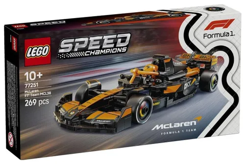 LEGO Speed Champions 77251 Zespół Bolid F1 McLaren MCL38