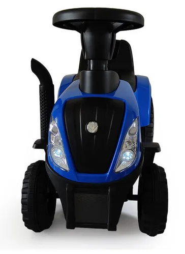 Jeździk traktor z przyczepką New Holland jeździdełko dla dziecka pojazd 12M+ niebieski