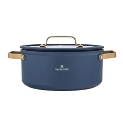 Garnek aluminiowy ceramiczny z pokrywką VALDINOX GIOVANNI 5 l