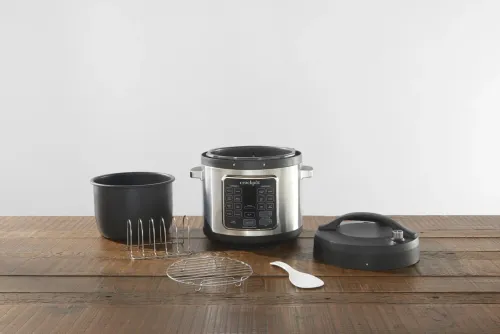 Multicooker Crockpot Turbo Express CSC062X 1400W 5,6l Wkład do gotowania sous vide Ruszt do gotowania na parze