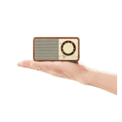 Radioodbiornik Sangean GENUINE MINI WR-7 Radio FM Bluetooth Orzech