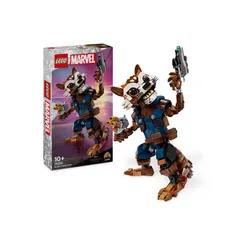 Конструктор LEGO Super Heroes Marvel 76282 ракета и маленький Гроот