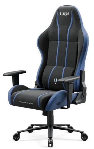 Fotel DIABLO CHAIRS X-One 2.0 Normal Size Czarno-niebieski