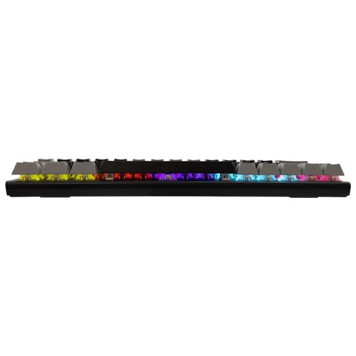 Klawiatura gamingowa White Shark Wakizashi Blue przewodowa mechaniczna podświetlana czarno-szara