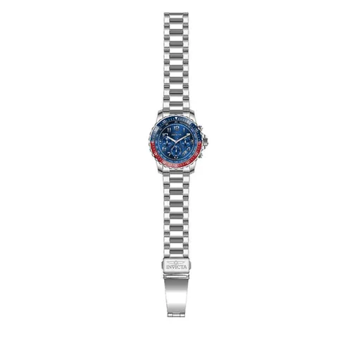 Invicta Watch 39123 Silver / Red / Navy