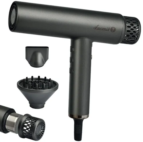 Suszarka ŁUCZNIK HyperAir IQ 1.0 Midnight Gray 1800W