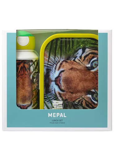 Zestaw dziecięcy bidon i lunchbox Campus Mepal - Animal Planet Tiger