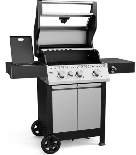 Grill gazowy KOLER Krone Compact Srebrny 15.5 kW 60 x 46 cm