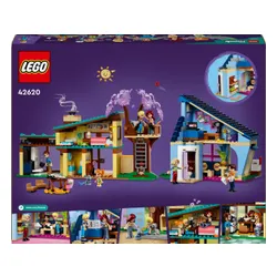 Конструктор LEGO Friends семейный дом Олли и Пейсли (42620)