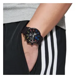 Adidas Originals Code One Chrono Watch Aosy23021 Black