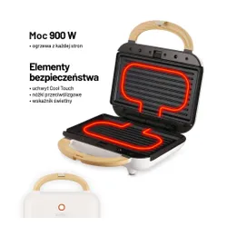 Opiekacz LAUBEN Maker 3w1 900WW