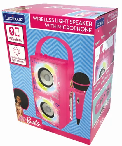 Głośnik mobilny LEXIBOOK Barbie BTP180BBZ Różowy