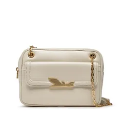 Geanta Patrizia Pepe 8b0067 / L046-W338 alb murdar