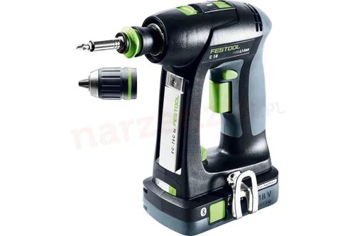 Festool C 18 HPC4, 0 ve-Plus Tornavida matkabı