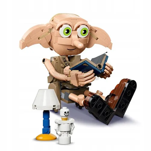 LEGO Harry Potter 76469 Wolny skrzat Zgredek, zestaw klocków 8+