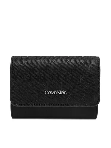 Calvin Klein Mały Portfel Damski Ck Must Small Trifold_Mono K60K612939