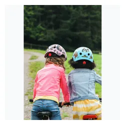 Kask rowerowy dziecięcy Hornit Pug pink/brown