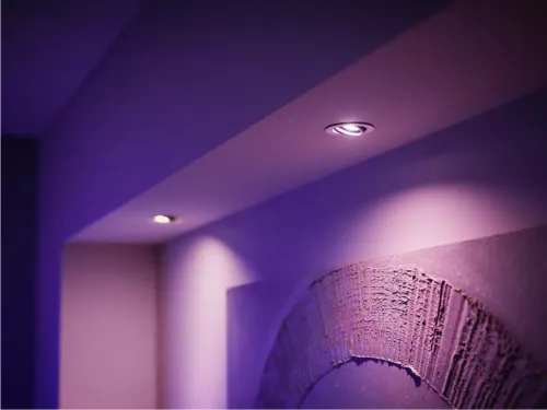 Zestaw Philips Hue White and Colour Ambiance 3 żarówki GU10 + regulator przyciemniania + Bridge Pro