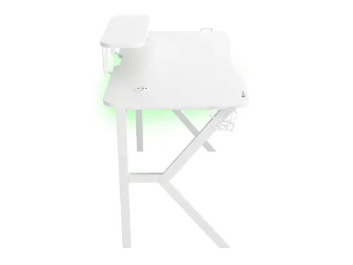 Biurko Genesis Holm 320 RGB 120cm Biały