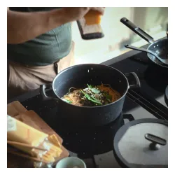 Garnek Fiskars Hard Face 1075527 Indukcja Aluminium 5l