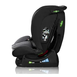 Fotelik samochodowy LIONELO Izzy i-Size 40-150 cm (0-36 kg) Czarno-szary
