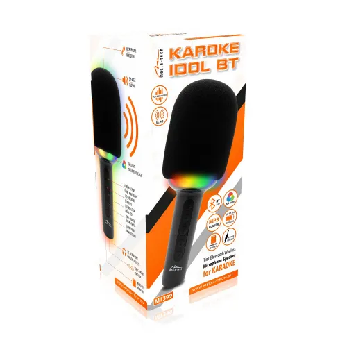 Głośnik Bluetooth Media-Tech KARAOKE IDOL BT MT399 5W Czarny