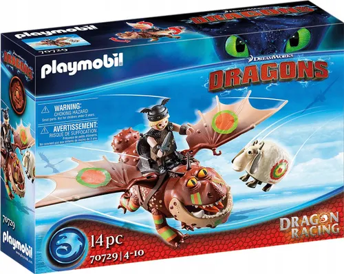 Playmobil Dragon Racing: Ringa Balığı ve Sanat (70729)